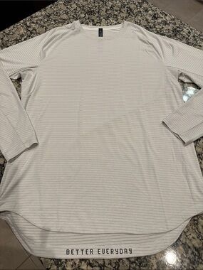 Lululemon Drysense Long Sleeve Heathered Vapor men’s size XL